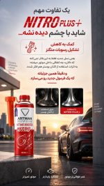 اکتان بوستر آرتمن نیترو پلاس 600 میل کارتن 20 عددی - Image 4